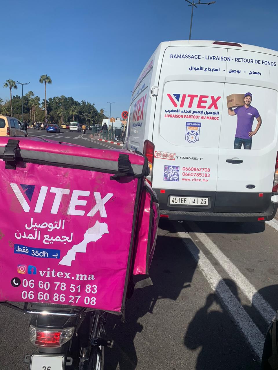 Véhicules de livraison VITEX